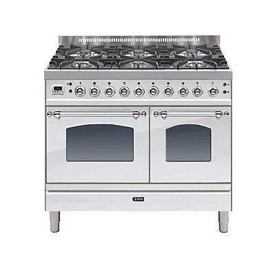 ILVE PDN1006E3 Milano Dual Fuel Range Cooker Stainless Steel